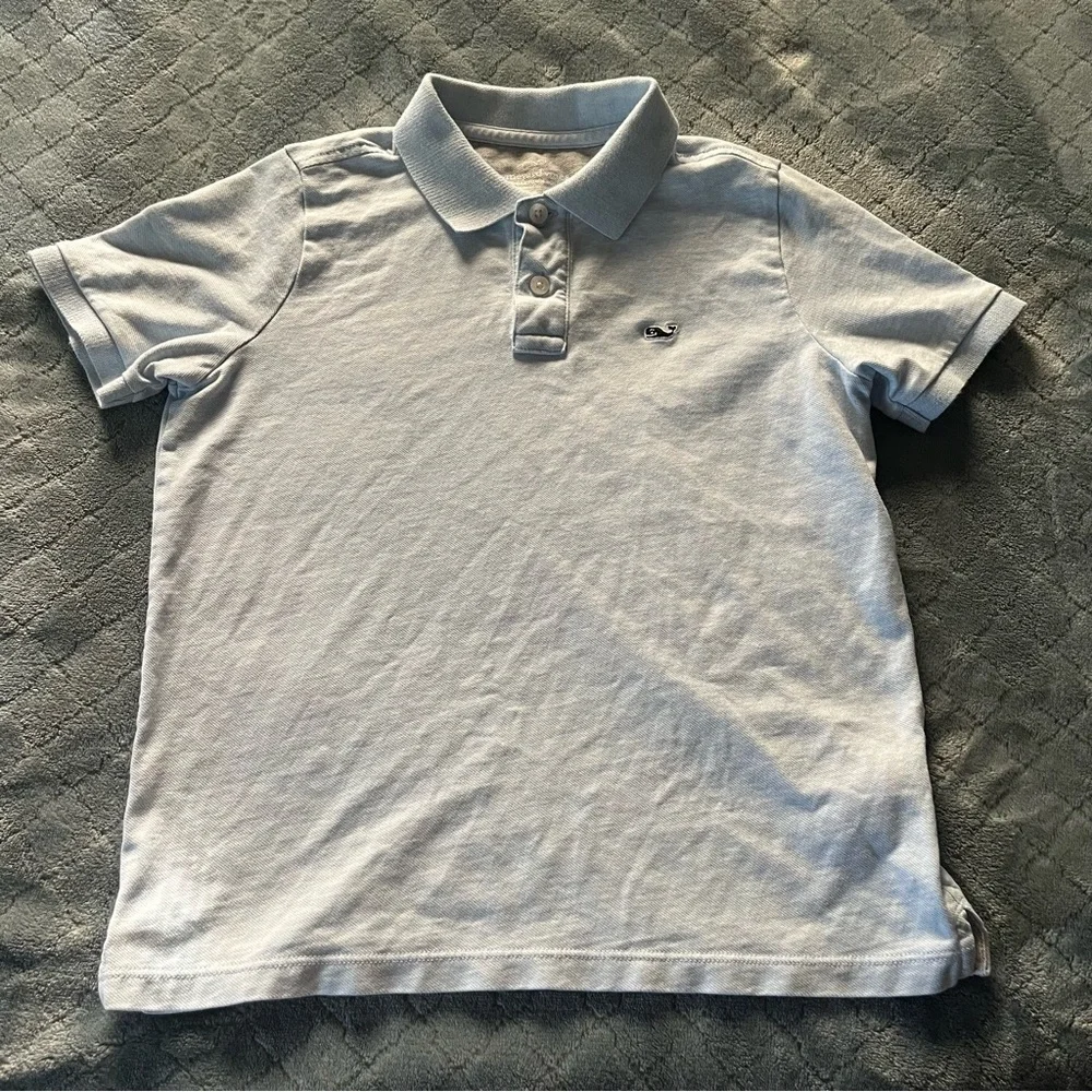 Vineyard Vines Kids Polo Shirt in‎ Light Gray